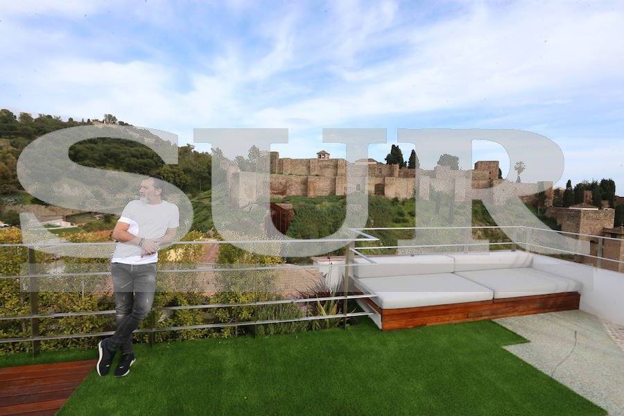 At home with Antonio Banderas - views from the roof terrace