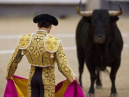 Enrique Ponce at San Isidro's bullfighting fair in Madrid