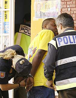 Swindles from bases in Malaga affect 1,500 people from all over the world