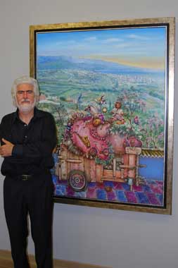 Antonio Hidalgo's magic subrealism at the María Soto gallery in Torre del Mar