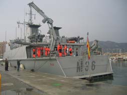 The Armada arrives in port with a dramatic hostage rescue display