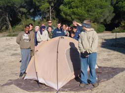 Ark Explorers spend the weekend on the U.S.A. Naval Base in Rota