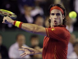 Argentina, Spain all even after first day of Davis Cup final