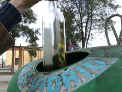 The danger of glass