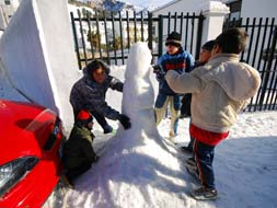 The Axarqu�a covered in snow for the first time in 50 years