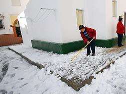 The Axarqu�a covered in snow for the first time in 50 years