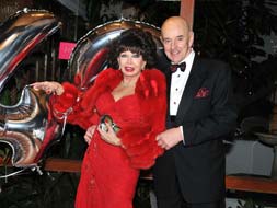 Terry and Rolf Andersson celebrate 40 years of marriage at the Marbella Club