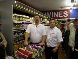 Goods worth 199€ in a 60 second dash at Kwik Save
