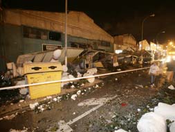 Tornado sweeps through Malaga and leaves chaos in its trail