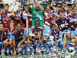 Aston Villa win the Peace Cup 2009