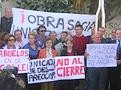 Residents protest at closure of nursing home