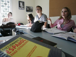 Spanish unaffected by crisis