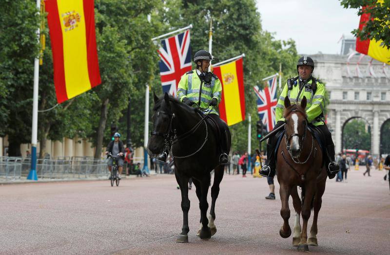 King Felipe and Queen Letizia on State visit to UK