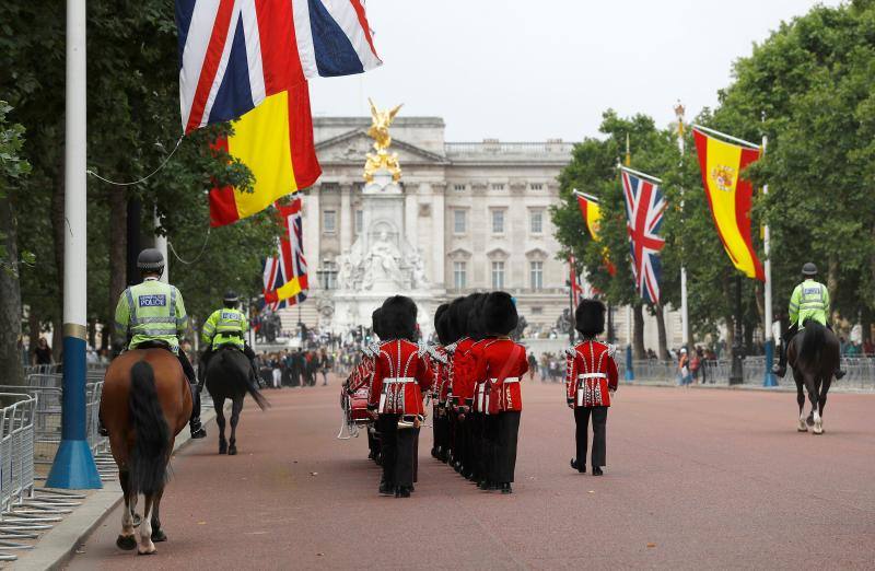 King Felipe and Queen Letizia on State visit to UK