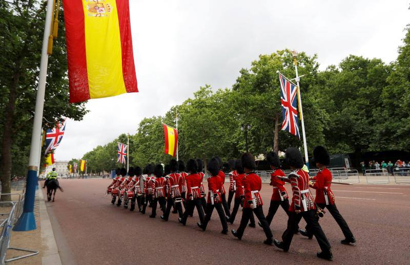 King Felipe and Queen Letizia on State visit to UK