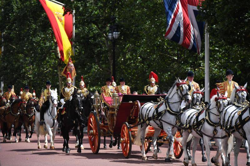 King Felipe and Queen Letizia on State visit to UK