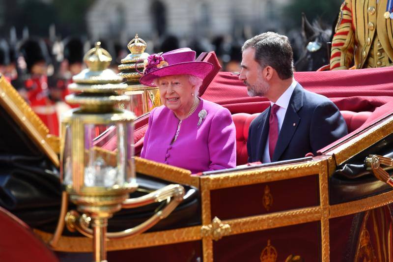 King Felipe and Queen Letizia on State visit to UK