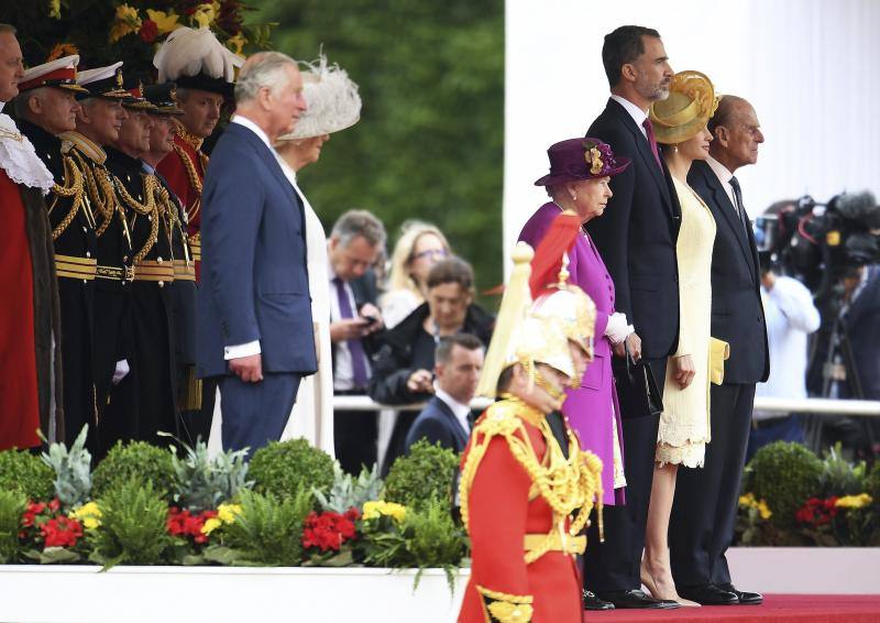 King Felipe and Queen Letizia on State visit to UK