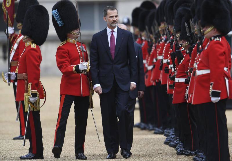 King Felipe and Queen Letizia on State visit to UK