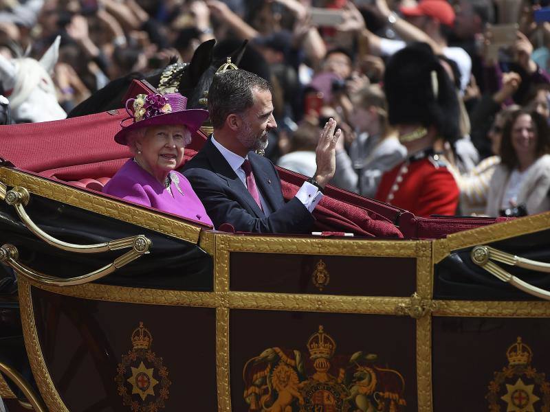King Felipe and Queen Letizia on State visit to UK