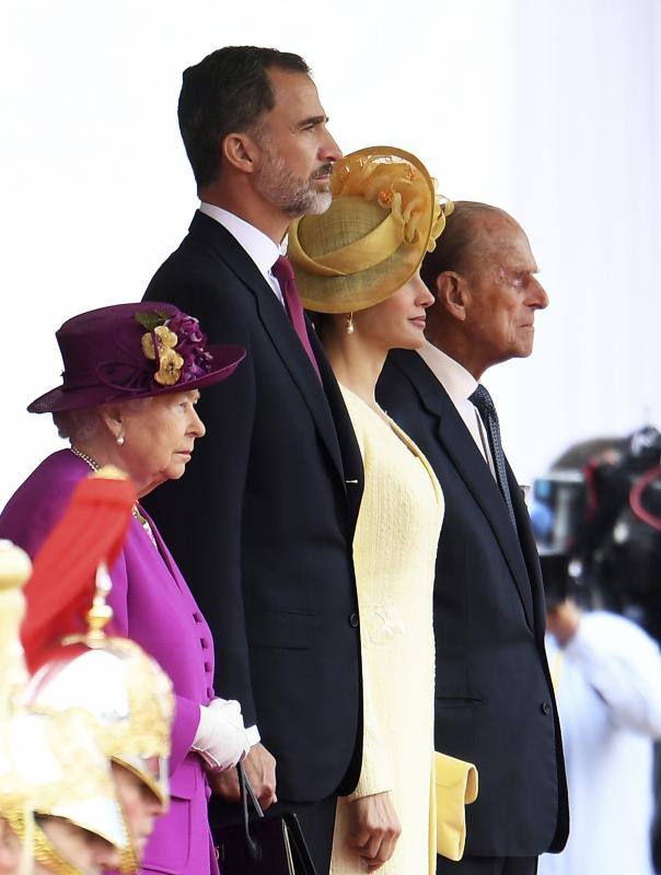 King Felipe and Queen Letizia on State visit to UK