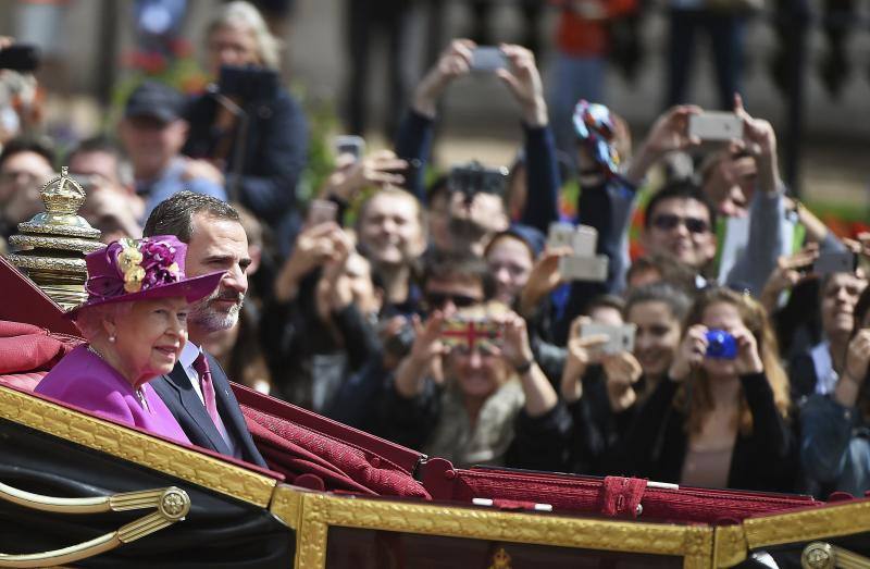 King Felipe and Queen Letizia on State visit to UK