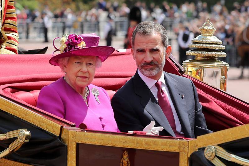 King Felipe and Queen Letizia on State visit to UK