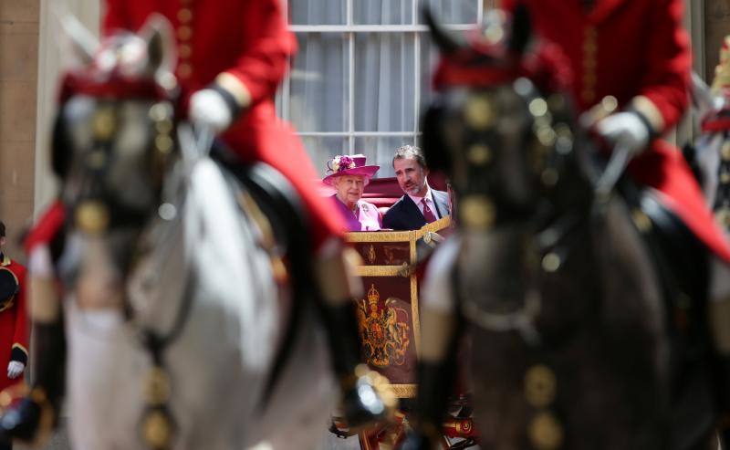King Felipe and Queen Letizia on State visit to UK