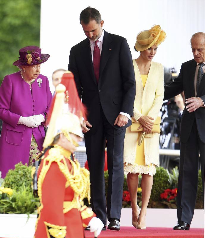 King Felipe and Queen Letizia on State visit to UK