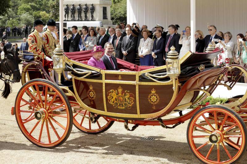 King Felipe and Queen Letizia on State visit to UK