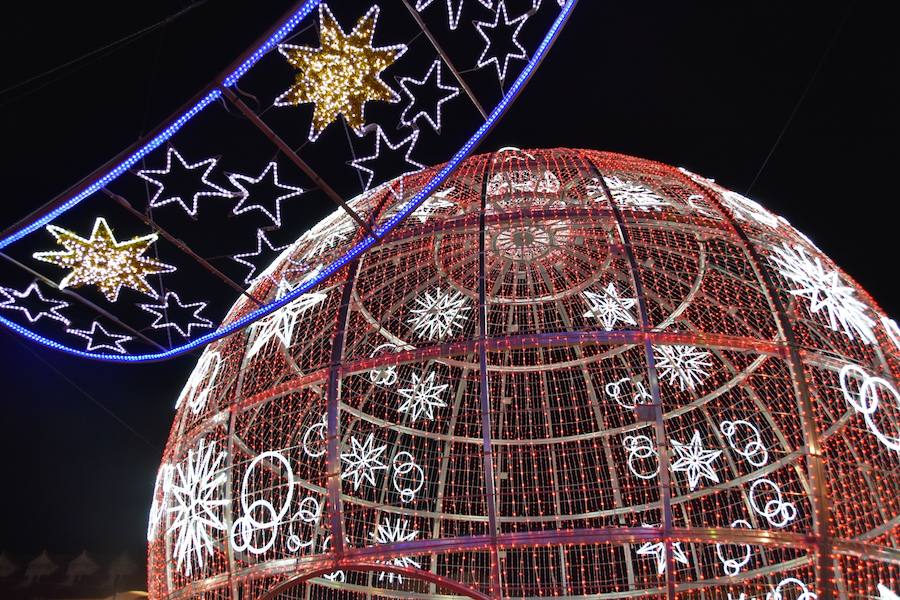 Christmas lights 2017 in Fuengirola