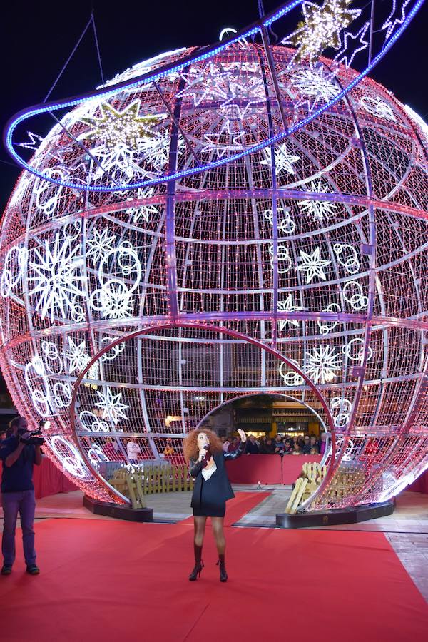 Christmas lights 2017 in Fuengirola