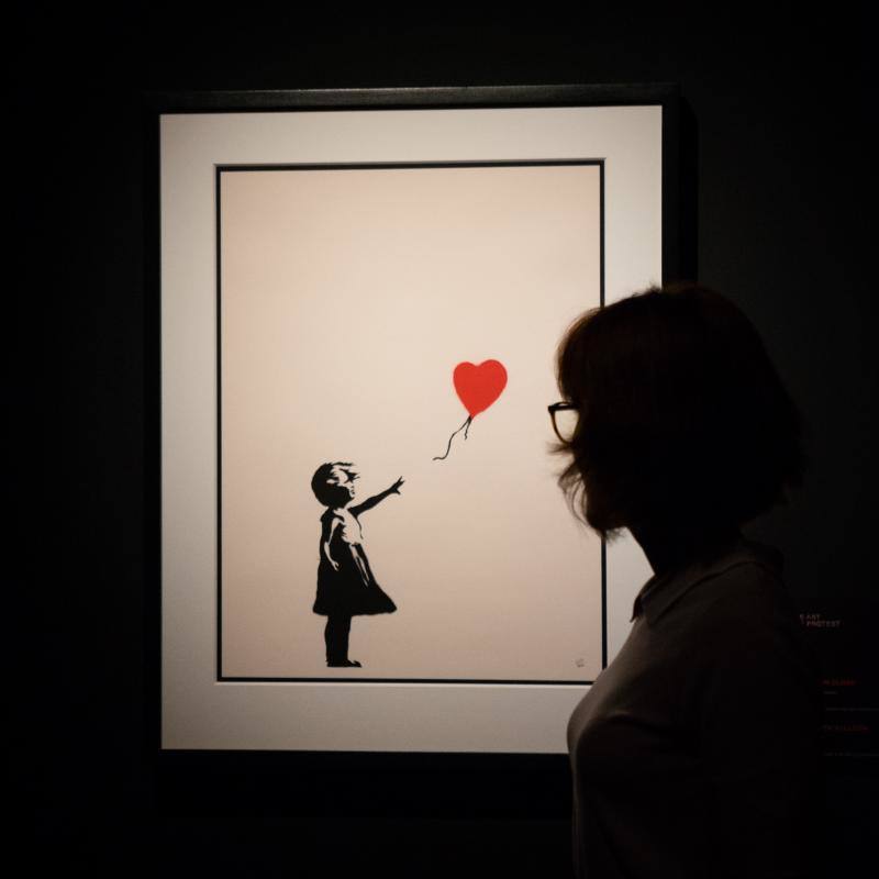 Banksy. The Art of Protest.