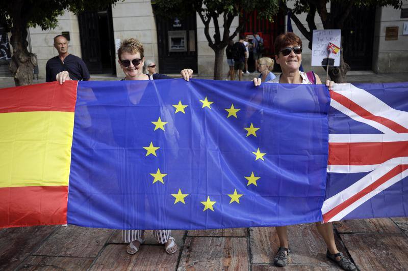 Stop Brexit - protest in Malaga