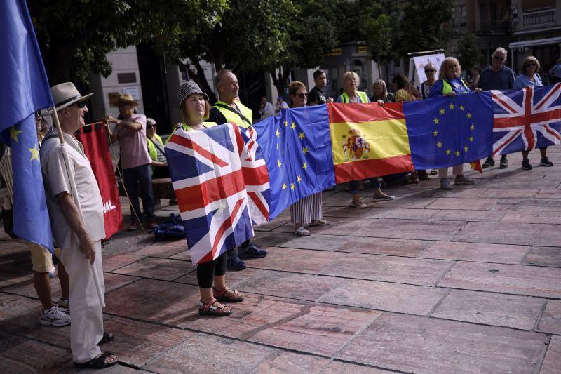 Stop Brexit - protest in Malaga
