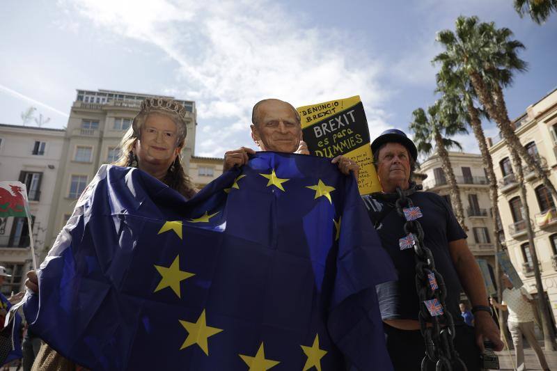 Stop Brexit - protest in Malaga