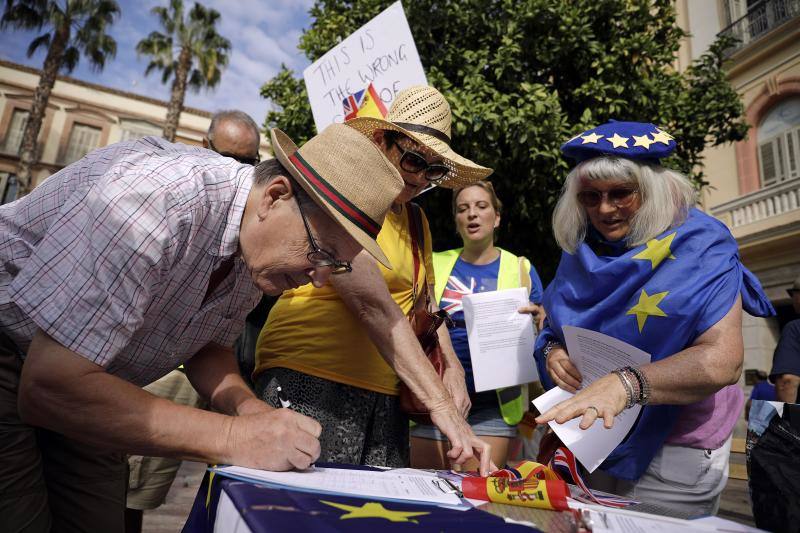Stop Brexit - protest in Malaga