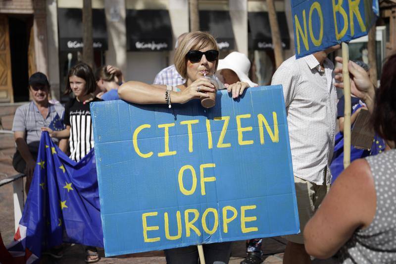Stop Brexit - protest in Malaga