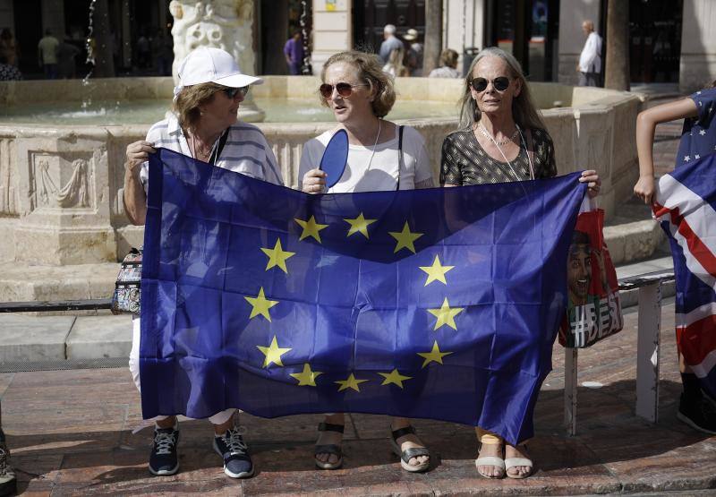 Stop Brexit - protest in Malaga