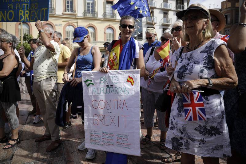 Stop Brexit - protest in Malaga