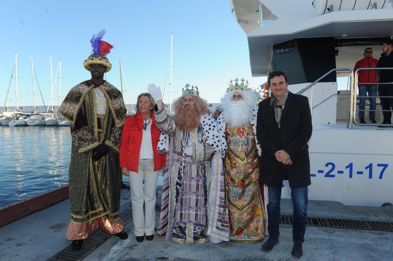 Three Kings arrive in Marbella